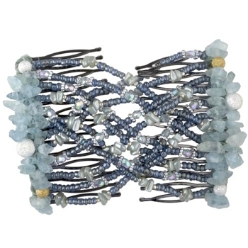 Evita Peroni - Publia Double Comb - Aquamarine (1)